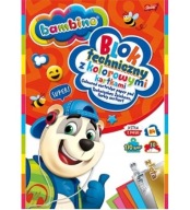 Farebný technický blok A4 Bambino 10 listov zlata!