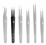 Pinzety, pinzety, pinzety, kovové, antistatické, ESD-14T