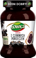 ŁOWICZ Džem z čiernych ríbezlí 450g