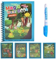 MAGICKÁ OPÄTOVNE POUŽITEĽNÁ VODNÁ Omaľovánka + PERO