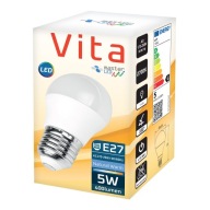 LED žiarovka E27 2835 SMD 5W guľa G45 230V 3 farby