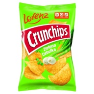 1x 140g CRUNCHIPS Zelené cibuľové lupienky