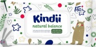 Vlhčené obrúsky KINDII NATURAL BALANCE 60 ks