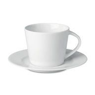 PORCELÁNOVÁ BIELA ​​ŠÁLKA S OMÁČKOU 160 ML