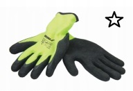 Latexové pracovné rukavice z penového latexu DEDRA BH1007R07G veľkosť 7