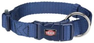 Prémiový golier, M–L: 35–55 cm/20 mm, indigo
