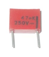 KONDENZÁTOR MKSE-012 47nF 250V 20 kusov