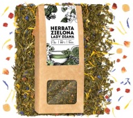 Lady Diana zelený čaj Hodvábna cesta 50 g
