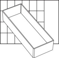 Vložka A7-2 47x79x219mm 1ks RAACO