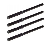 4x Držiak police, neviditeľné rameno 10X145