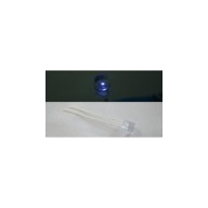 LED dióda 5mm ultrafialová 100 stupňov 90mcd - FLY-5042BVC