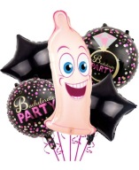 PENIS BALÓNKY kondóm BACHELORette PARTY 5 ks