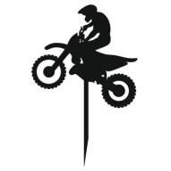 Motorový motokrosový enduro športový topper 9cm PLEXI