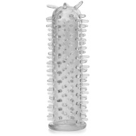 ČIAPKA NA PENIS PRE VAGINÁLNU STIMULÁCIU GÉLOVÁ ČIAPKA NA PENIS S ORIEŠKAMI