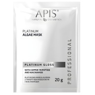 Apis Platinum Gloss Algae Mask s medeným tripeptidom niacínamidom 20 g