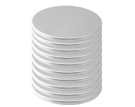 SADA SILNÝ VALEC NEODYMIOVÝ MAGNET 20x1. 10 ks.