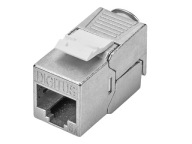 RJ45/8P8C zásuvka kat.6A STP typ KEYSTONE beznástrojové kontakty LSA DIGITUS