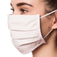 OCHRANNÁ BAVLNENÁ MASKA, OPÄTOVNE POUŽITEĽNÁ, TROJVRSTVÁ, UNIVERZÁLNA, SILNÁ OP
