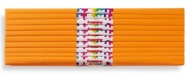 CRIPPED hodvábny papier 50x200cm oranžový 10 kusov HAPPY COLOR