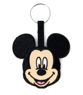Pletená kľúčenka s tvárou Mickey Mouse