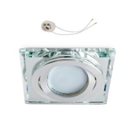 POHYBLIVÉ sklenené stropné svietidlo pre LED GU10 230V
