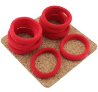 VLASY LYCRA STRONG RED 10KS SET