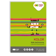Farebný technický blok A4 10k 170g HAPPY COLOR