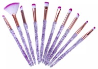 SADA ŠTETEC NA MAKEUP NA NANÁŠANIE TIEŇOV 10 KS