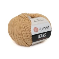 50g priadza, 55% bavlna 45% akryl, YarnArt Beige džínsy 07