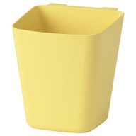 IKEA SUNNERSTA kontajner na zábradlie 12x11cm ŽLTÝ