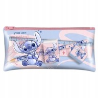 sada: pravítko, ceruzka, taška, strúhadlo, Lilo I Stitch