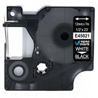 Páska pre DYMO D1 45021 12mm/7m čierno/biela