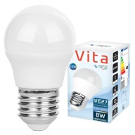 LED žiarovka E27 2835 SMD 800lm 8W guľa G45 230V
