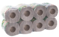 Šedý toaletný papier, 1 vrstva, A'8 - 015 - Kaczory