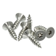 3x10 skrutka do dreva TORX kužeľ, nerez A2, 15 ks