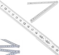 Zvinovací meter Plastové skladacie meradlo 1 M Obojstranná stupnica