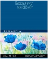 HAPPY COLOR akvarelový blok A5 250G 10 listov