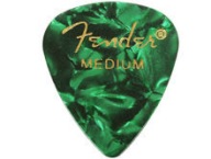Gitarové trsátko FENDER Celluloid 351 Green Medium