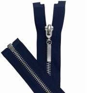 KOVOVÝ Zips VT10 75 cm NÁMORNÍCKA MODRÁ 1 ks.