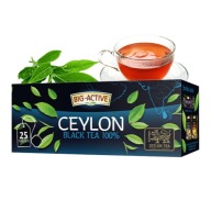 VEĽKÝ AKTÍVNY ČAJ ČIERNY CEYLON 25 VRECOV