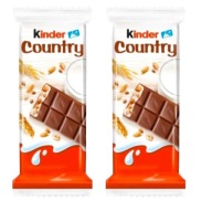 Ferrero Kinder Country tyčinka 23,5g čokoláda s ryžou detská čokoláda 2 ks