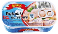 Treska pečeň vo vlastnom tuku 115g M&K