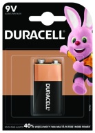 BATÉRIA ALKALICKÁ 9V 6LR61 6F22 R9 DURACELL 1KS.