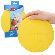 FRISBEE Lietajúci kotúč hračka PSA HĽADANIE 18 cm HADACÍ TANIER Gumová podšálka