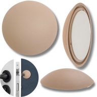 Samolepiaci nárazník nalepený na okrúhle steny dverí, BÉŽOVÁ 60mm