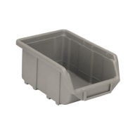 Dielenský úložný podnos Kontajnerový box Organizér MALÝ šedý