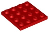 LEGO 3031 TANIER 4x4 červená NOVINKA (2g)