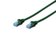 PatchCord UTP 5e sieťový kábel zelený 1M