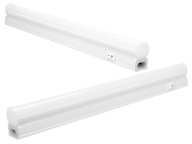LED lineárna podskrinková lampa 4W 360lm 30cm vypínač bez kábla biela