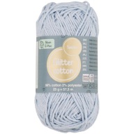 BAVLNENÁ PRIADZA MODRÁ TRBLIKOVÁ 25g 57,5m